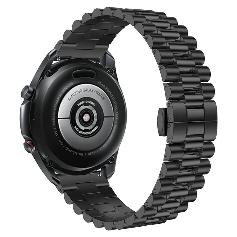 Correa acero Samsung Galaxy FE Presidential (negro)