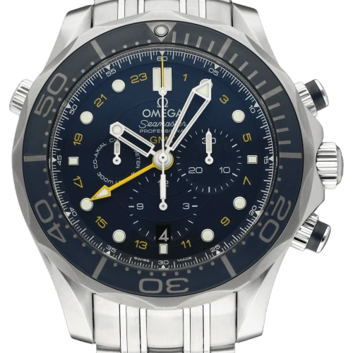 Omega Seamaster - Diver 300 M GMT watch in steel