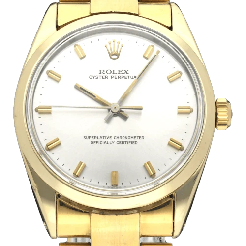 Rolex Oyster Perpetual - 34 mm watch in gold and steel