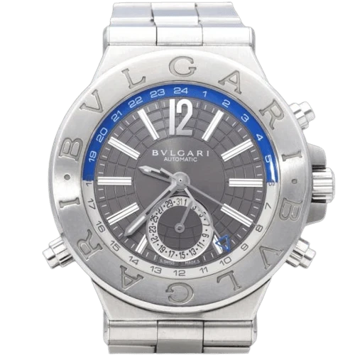 Bulgari Diagono GMT - Steel watch