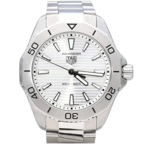 TAG Heuer Aquaracer - Automatic watch in steel and diamonds