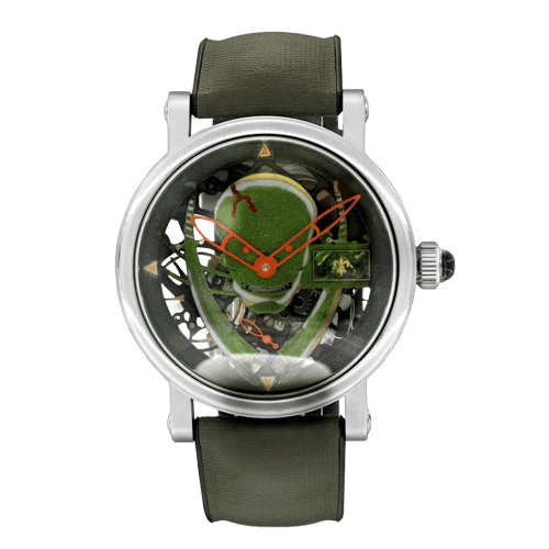 Bellecour - Steel Skull Watch