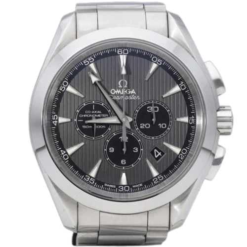 Omega Seamaster Aqua Terra - Steel GMT chronograph watch