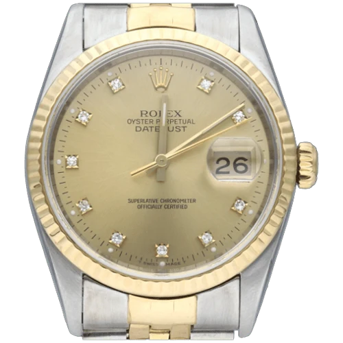 Rolex Datejust - 36 mm watch in yellow gold and steel
