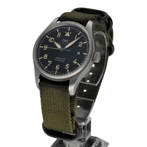 IWC Pilot Mark XVIII Heritage IW327006 - Titanium watch