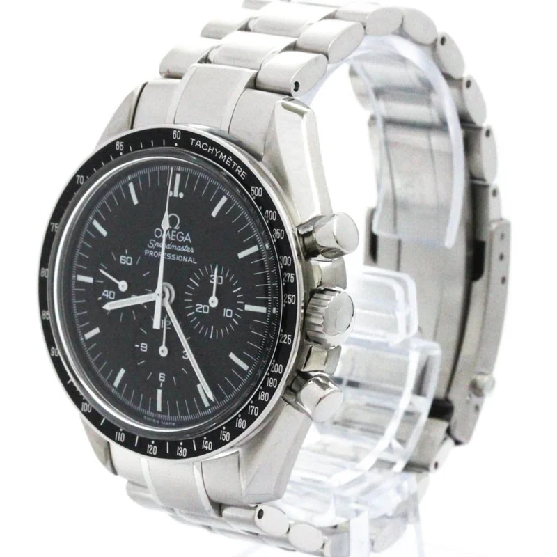 Omega Speedmaster Professional Moonwatch - Manual chronograph watch in stainless steel