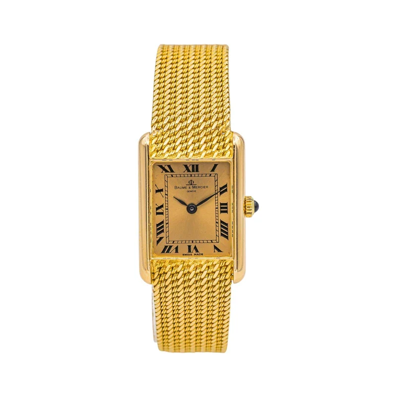 Baume & Mercier - Vintage yellow gold watch