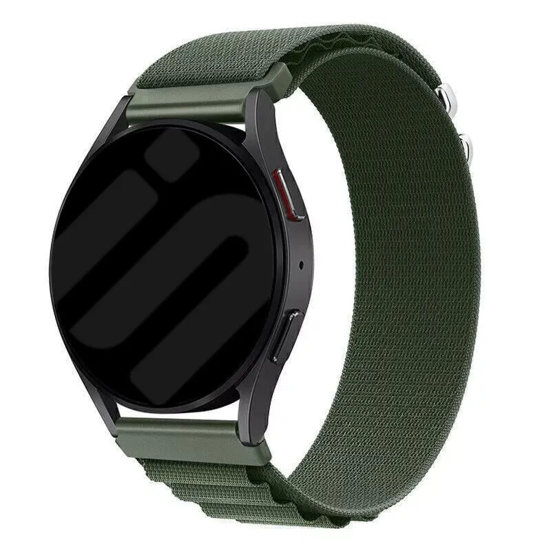 Correa Alpine nylon Amazfit Balance Ultra (verde)
