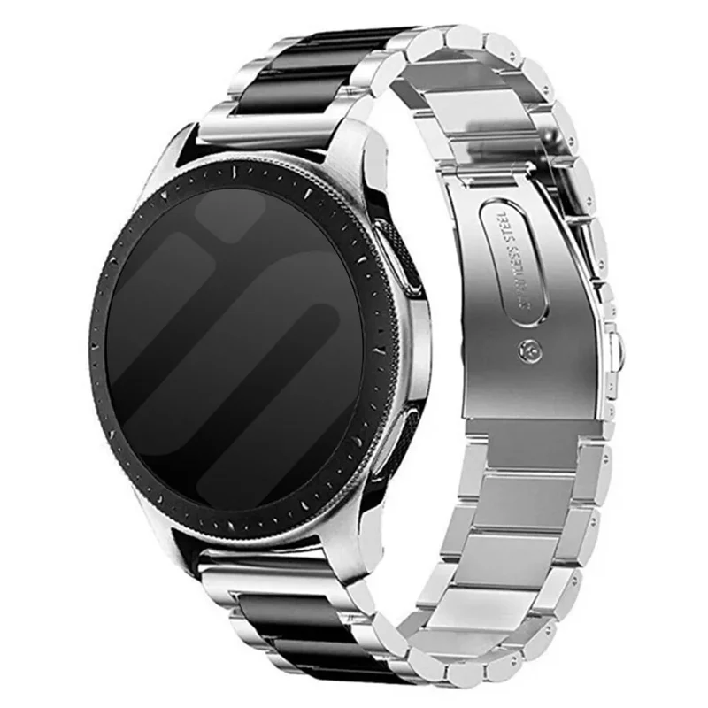 Correa acero Amazfit Balance Ultra (plata/negro)