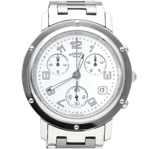 Hermes Clipper Chronograph Watch