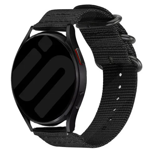 Correa nylon con hebilla Amazfit Cheetah 2 Ultra (negro)
