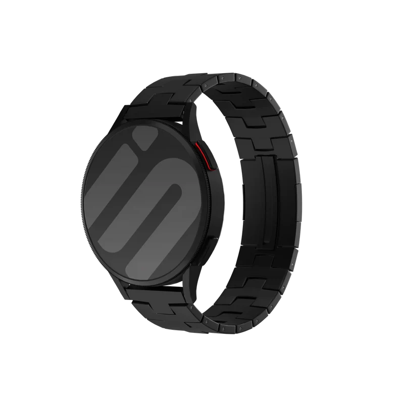 Xiaomi Watch S5 Titanium Grain Strap (Flat Clasp) (Black)