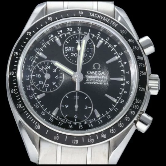 Omega Speedmaster Day Date Chronograph Watch