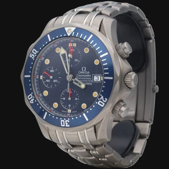 Omega Seamaster Diver 300M Chronograph Titanium Watch