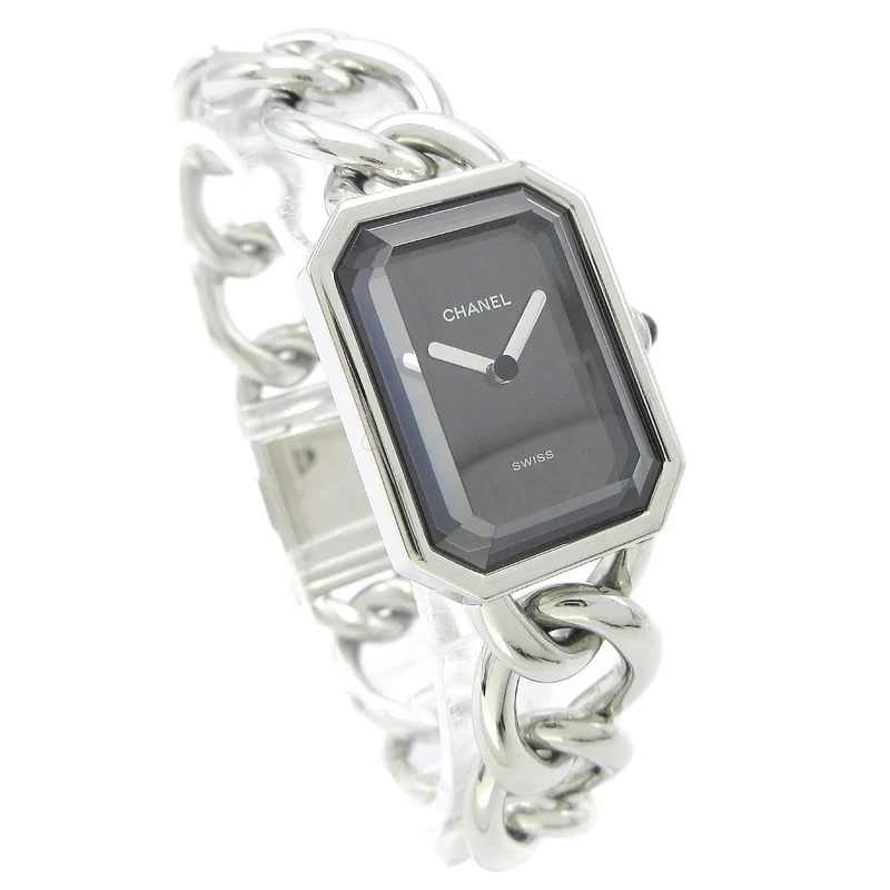 Chanel First - Quartz watch with stainless steel chain