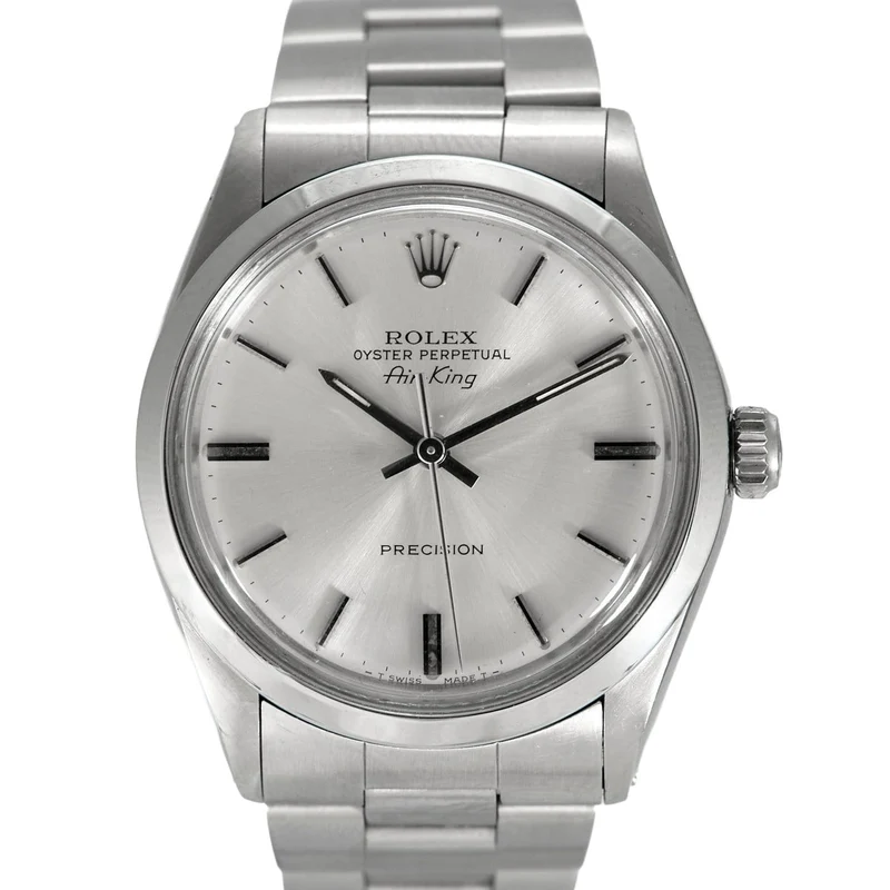 Rolex Air-King - Steel watch ref. 5500 silver dial Oyster bracelet