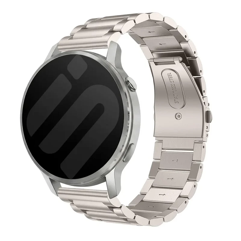 Correa acero Garmin Forerunner 70 (blanco estrella)