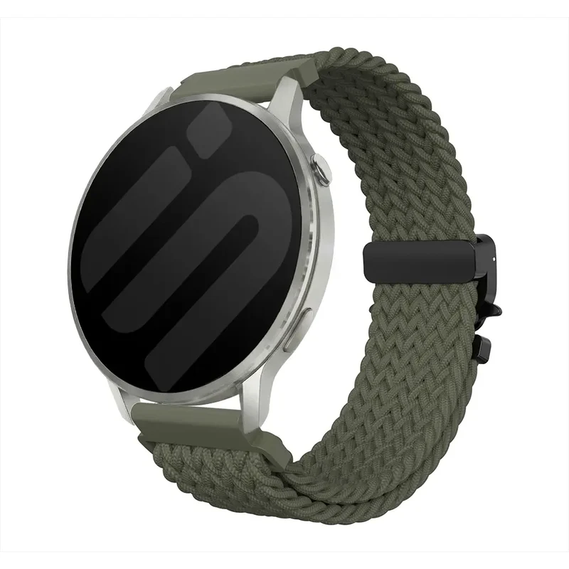 Correa trenzada con hebilla-P Garmin Forerunner 70 (verde)