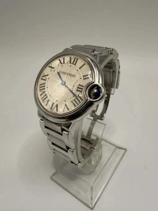 Cartier Ballon Bleu - 36 mm steel watch, quartz