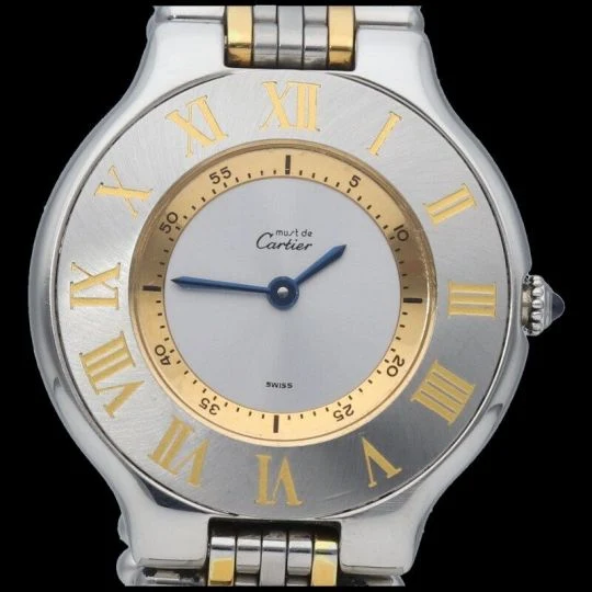Cartier Must 21 Watch in 18K Yellow Gold / Steel