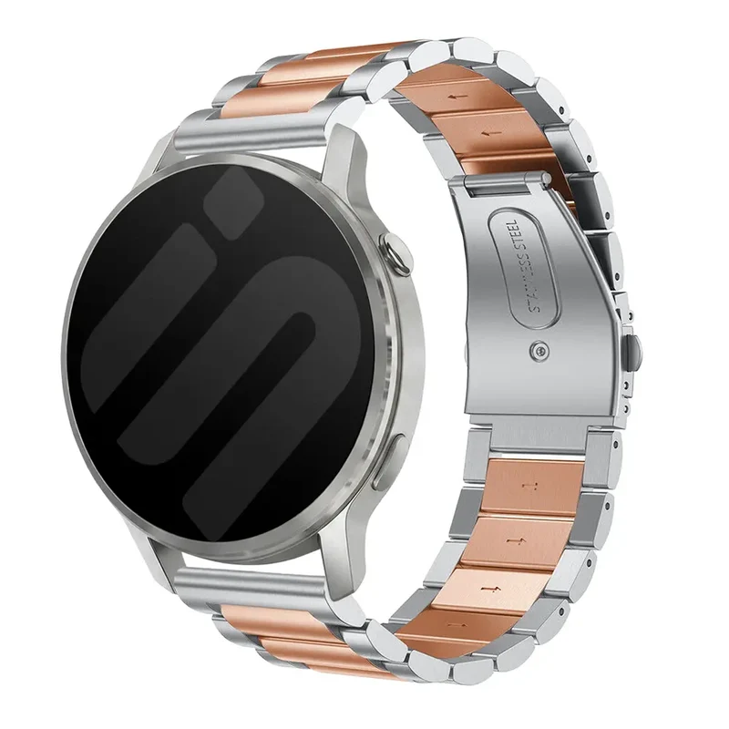Correa acero Garmin Forerunner 170 (plata/oro rosa)