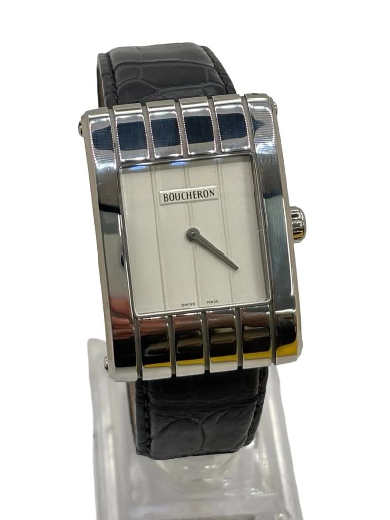 Boucheron Icare Reflection Parallel - Steel quartz watch