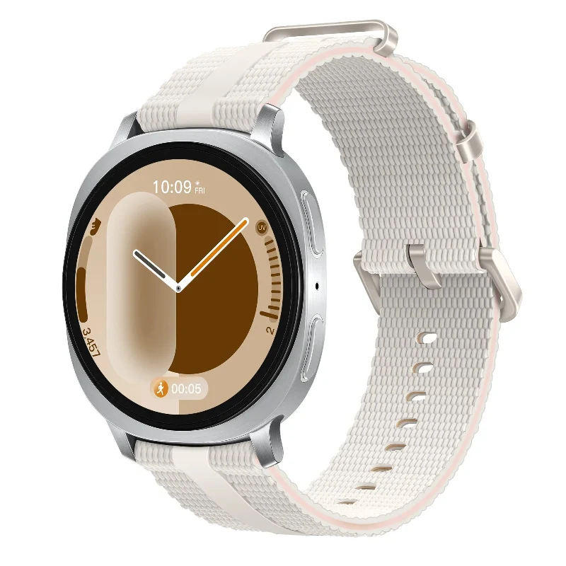 Correa activa silicona Samsung Galaxy Watch 8 - 40mm (blanco estrella)
