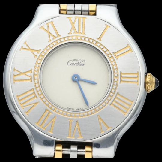 Cartier Must 21 Watch in 18K Yellow Gold / Steel