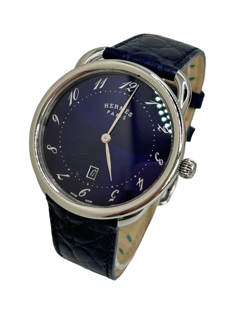 Hermès Large Arceau - 40 mm steel quartz watch