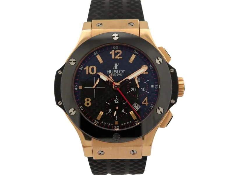 Hublot Big Bang - 44 mm automatic watch in 18k rose gold and ceramic