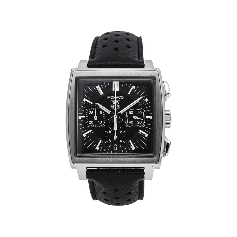 Tag Heuer Monaco Steel Watch