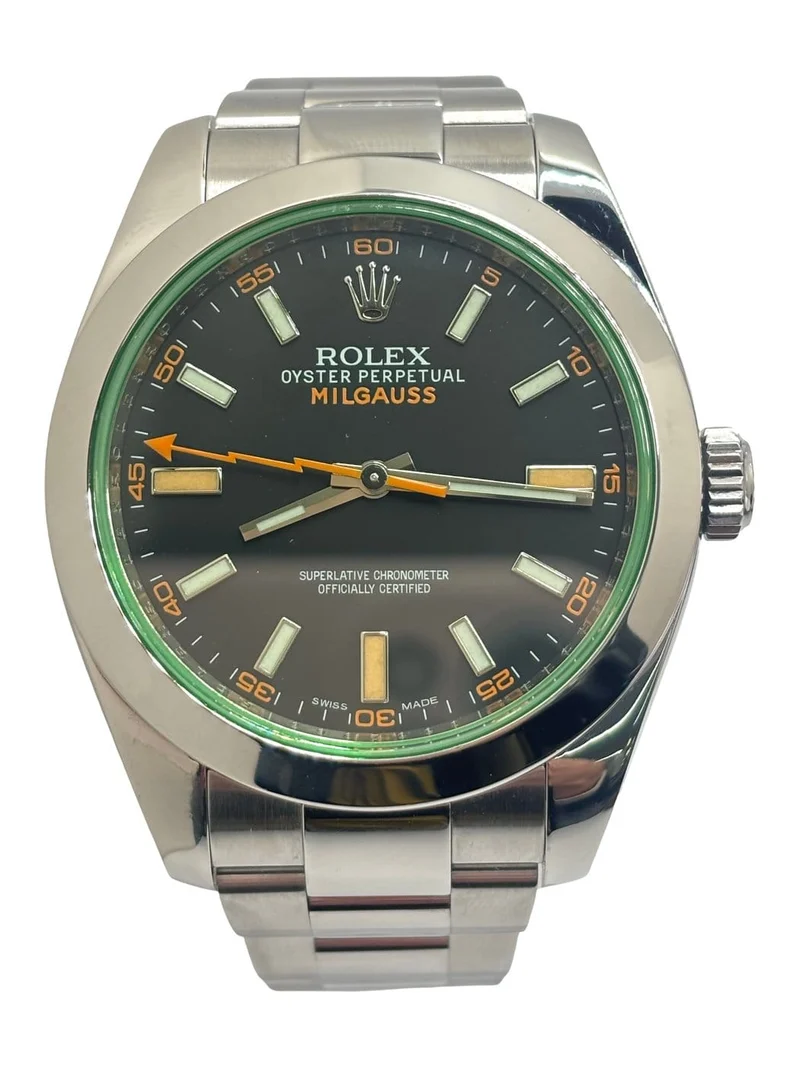 Rolex Milgauss - 40 mm automatic steel watch, ref. 116400GV