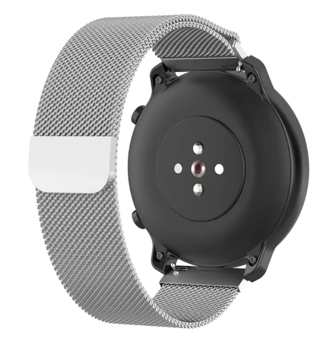 Correa milanesa Amazfit Bip Max (plata)