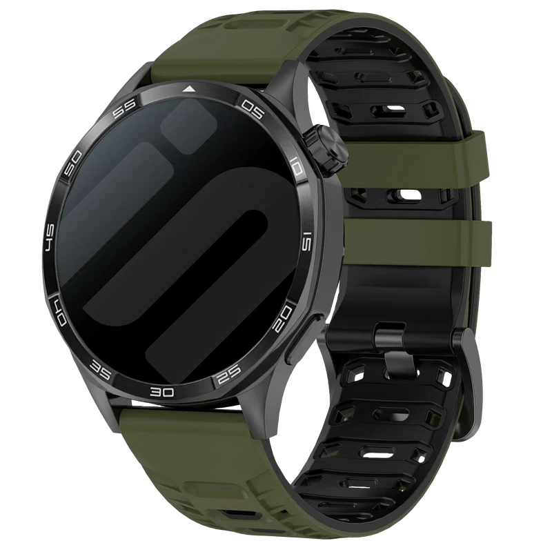 Correa deportiva Mecha Amazfit Bip Max (verde militar/negro)