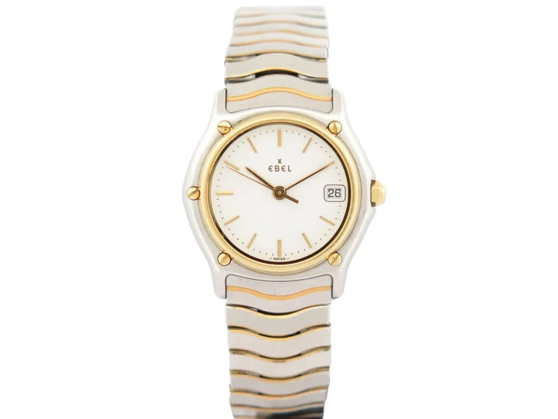 Ebel Sport Classic - Women's 27 mm quartz watch in gold and steel