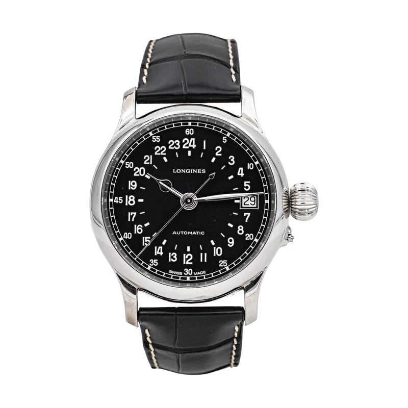 Longines Twenty-four Hours Steel Watch