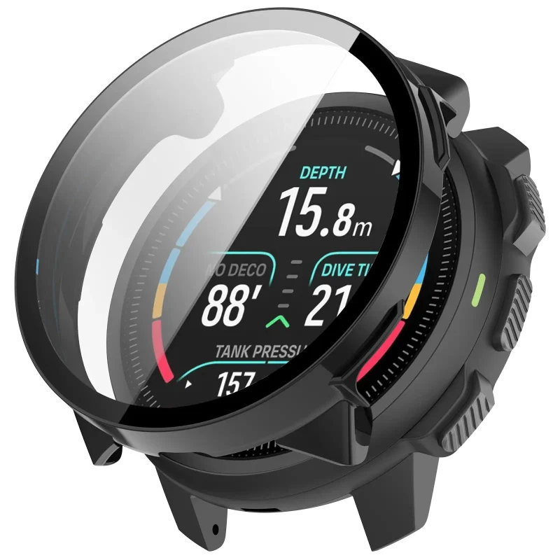 Suunto Nautic S PC Case with Glass (Black)