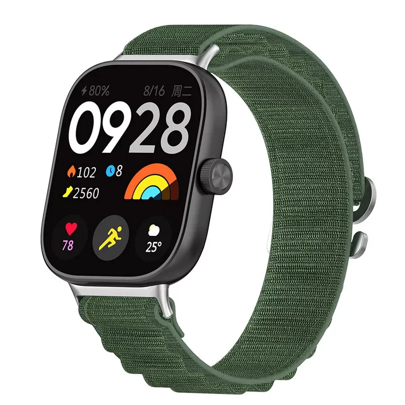 Correa Alpine nylon Redmi Watch 6 Lite (verde)