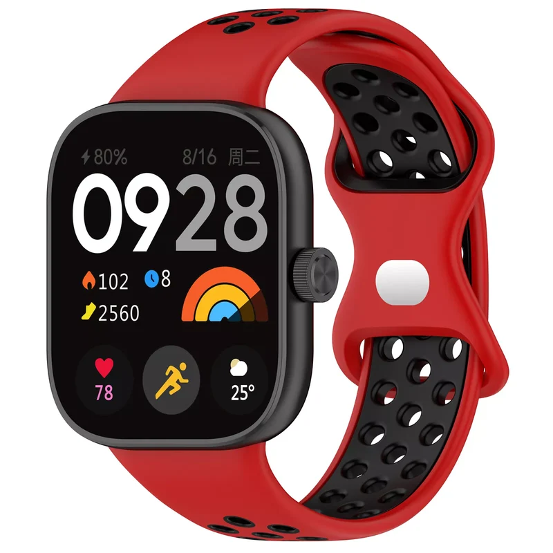 Correa deportiva Xiaomi Smart Band 10 Pro (rojo/negro)