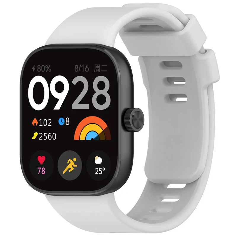 Correa silicona Redmi Watch 6 Lite (gris claro)