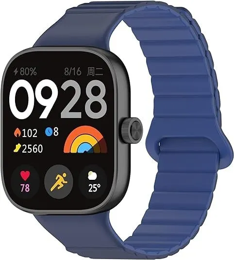 Correa silicona magnética Redmi Watch 6 Lite (azul dúo)