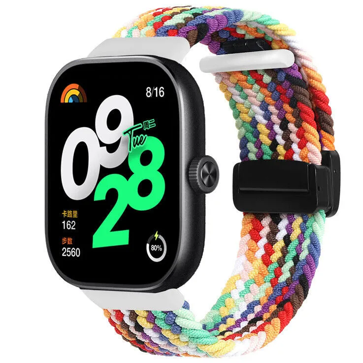 Correa trenzada con hebilla-D Redmi Watch 6 Active (arcoíris)