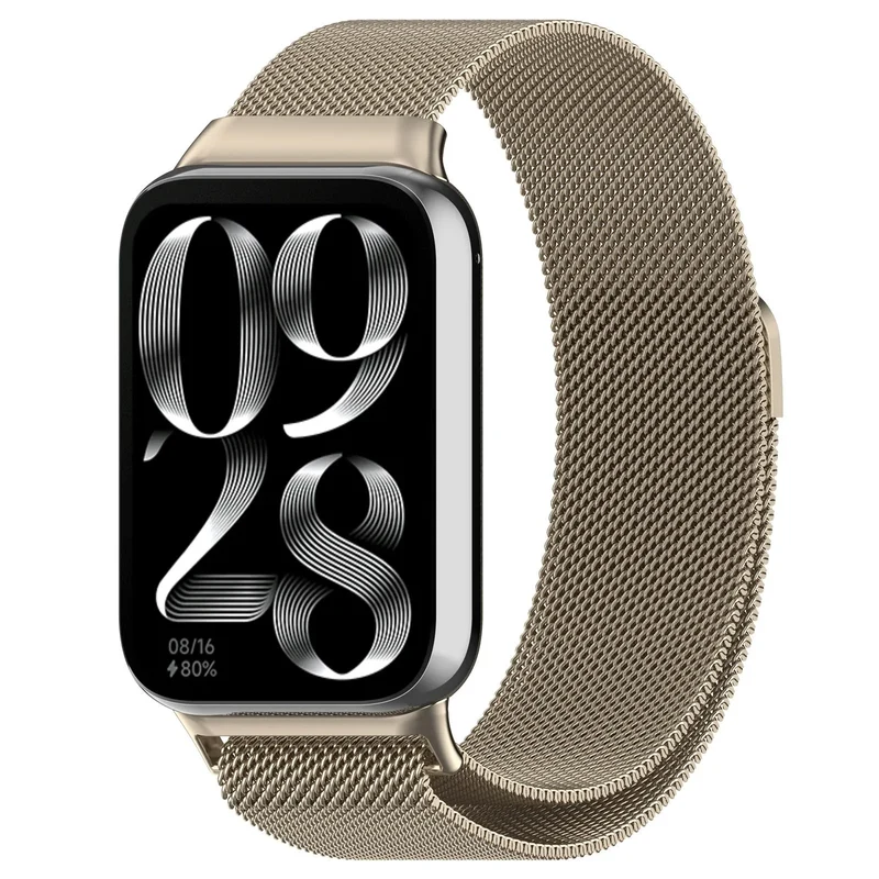 Correa milanesa Xiaomi Smart Band 10 Pro (champán)