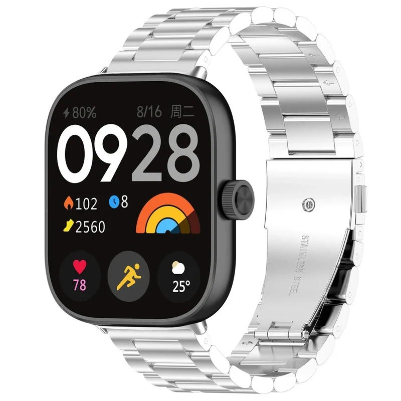 Correa acero Xiaomi Smart Band 10 Pro (plata)