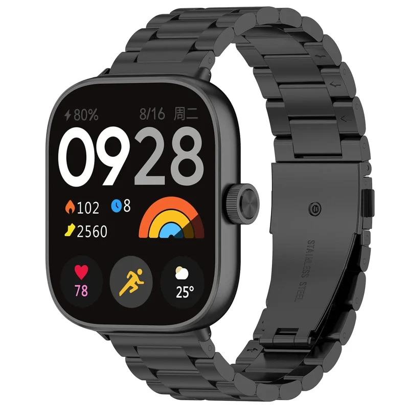 Correa acero Xiaomi Smart Band 10 Pro (negro)