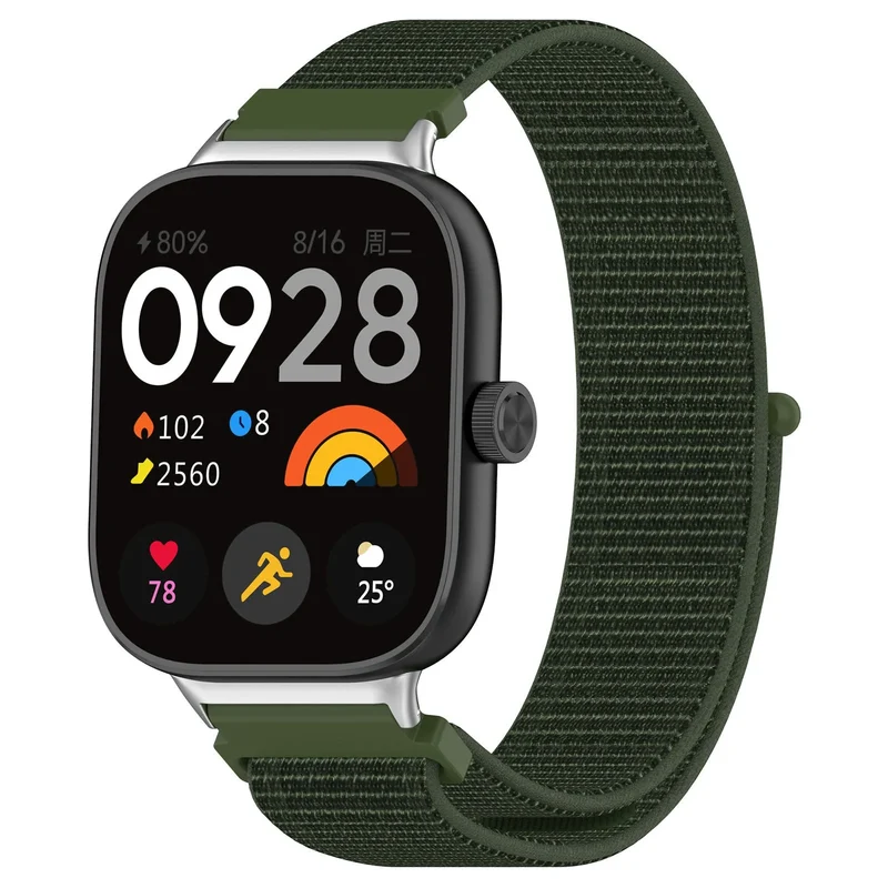 Correa nylon Xiaomi Smart Band 10 Pro (verde militar)