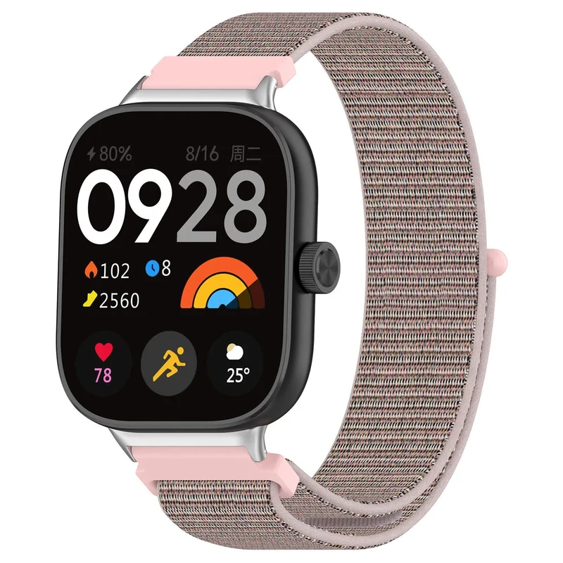 Correa nylon Xiaomi Smart Band 10 Pro (rosa arena)