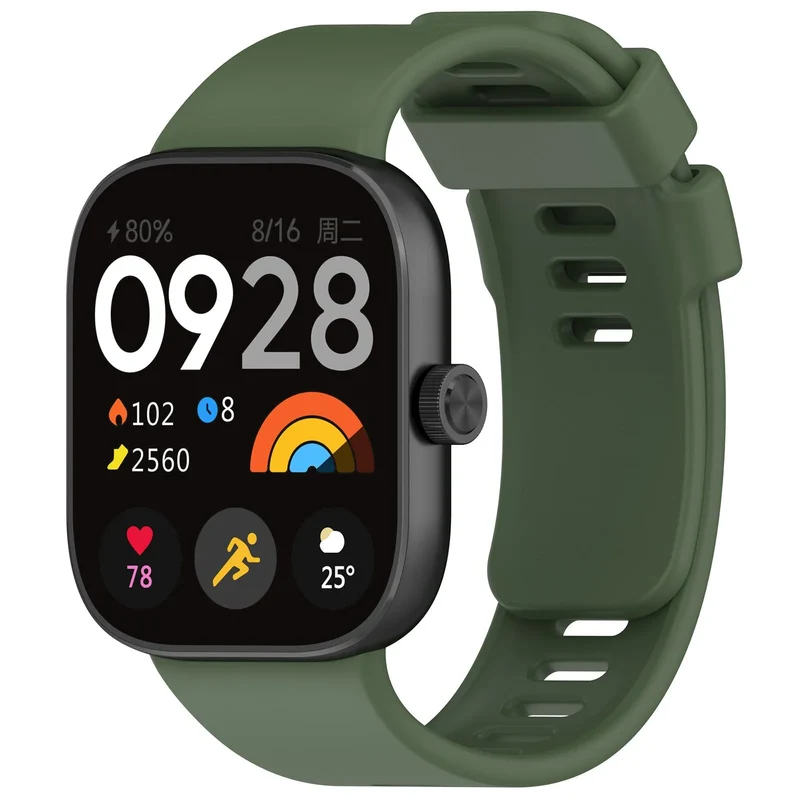 Correa silicona Xiaomi Smart Band 10 Pro (verde oscuro)