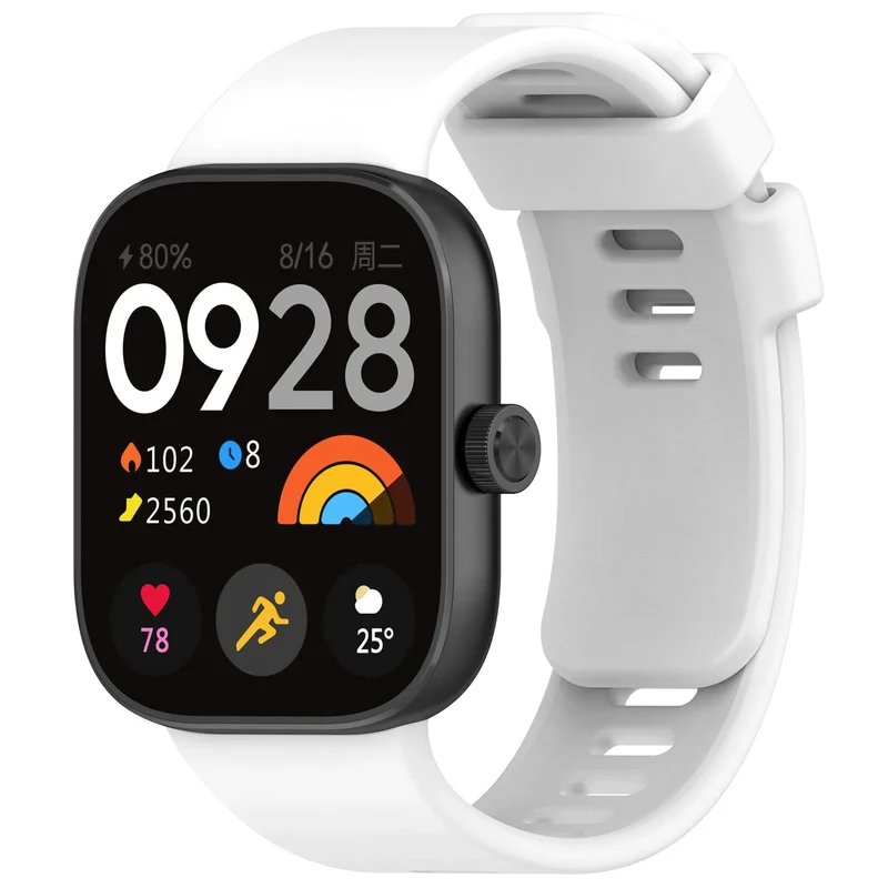 Correa silicona Redmi Watch 6 Active (blanco)