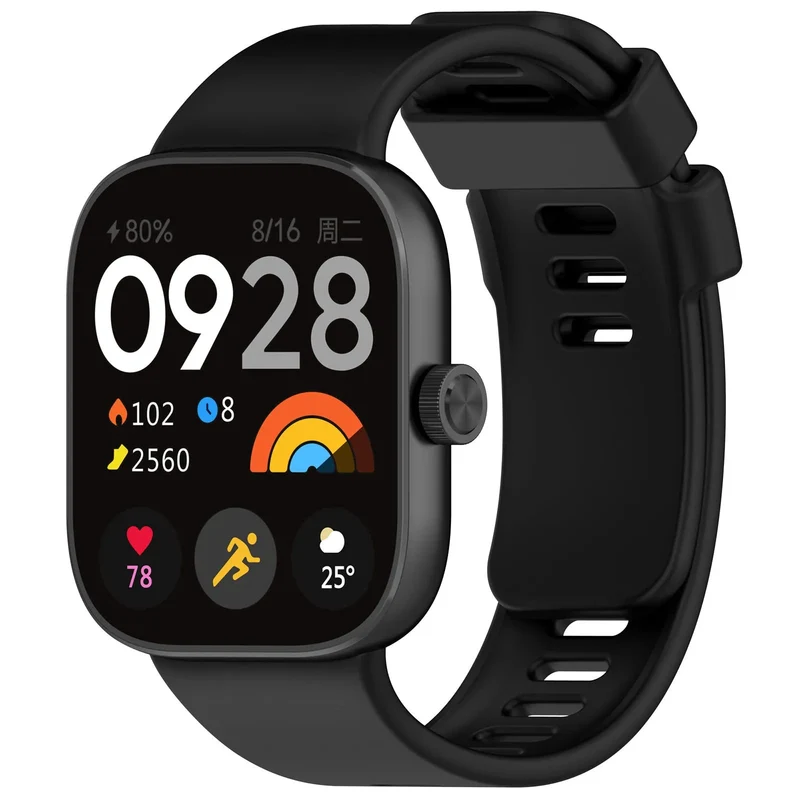Correa silicona Redmi Watch 6 Lite (negro)